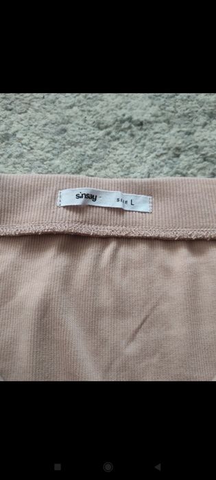 Spódnica prążkowa