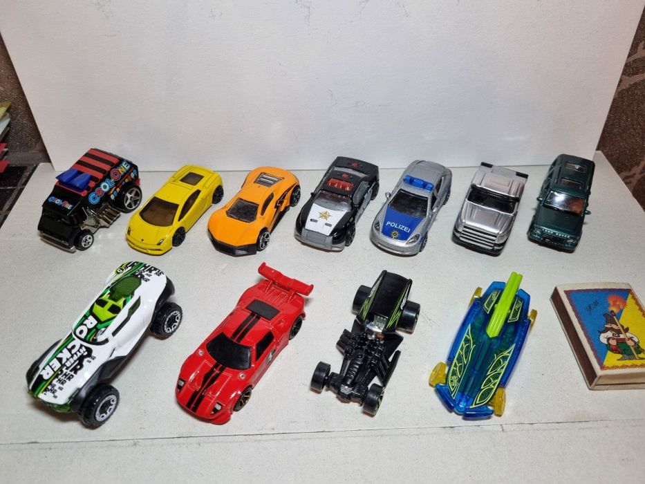 Набор машинки, модели автомобилей, монстр-трак Hot Wheels, Mattel...