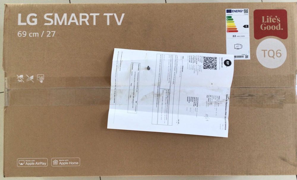 TV LG 27TQ615S Full HD Smart, completamente nova