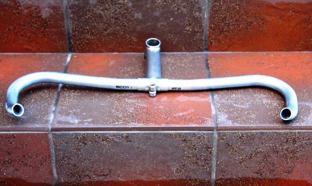 Cintre Aéro Scott Aero Bar Vintage – Aluminium – Pour Guidon Route/TT – 14 Pouces