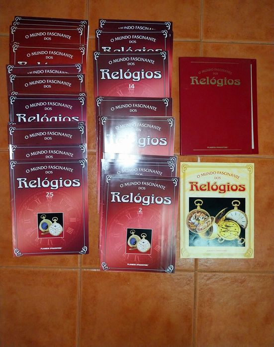 O Mundo Fascinante dos Relógios - Fascículos