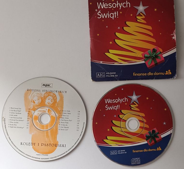 Płyty CD z kolędami