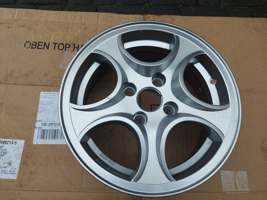 Felga Felgi Aluminiowe 14 RENAULT TWINGO CLIO 4X100 ET29