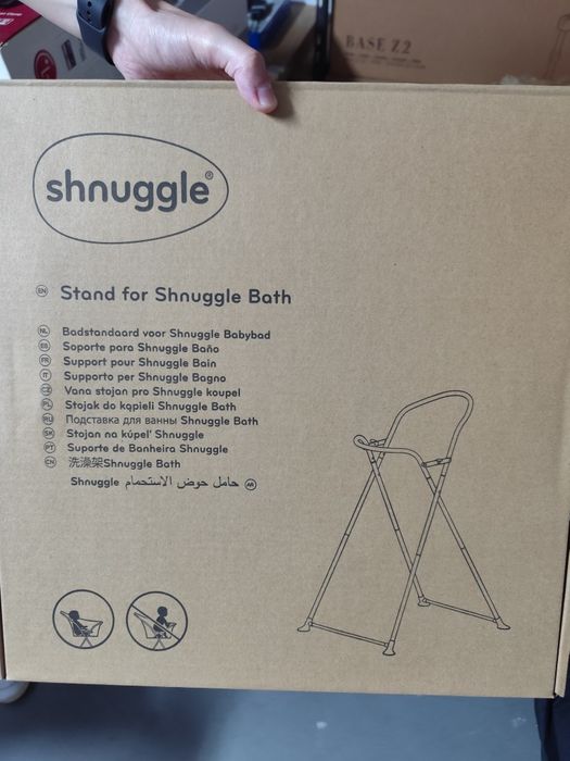 Banheira Shnuggle + Suporte