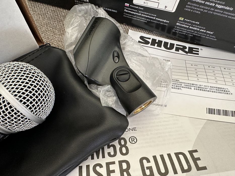 Микрофон Shure SM58 LCE