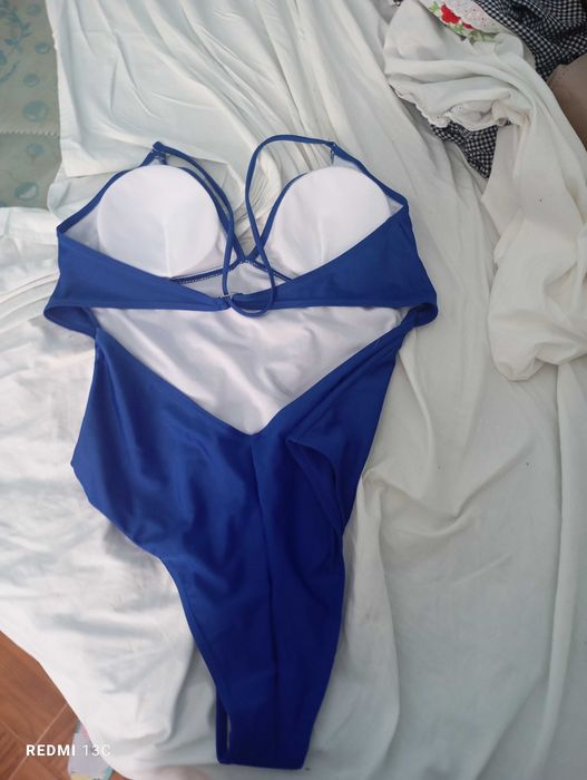 Fato de banho azul
