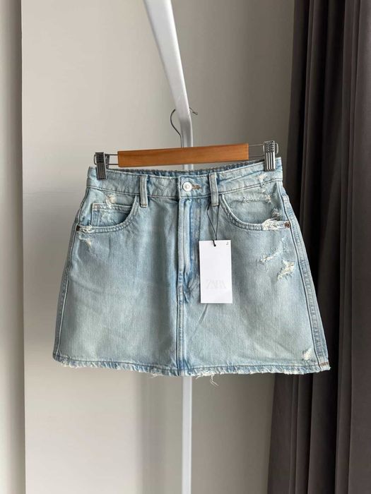 Джинсова спідничка zara