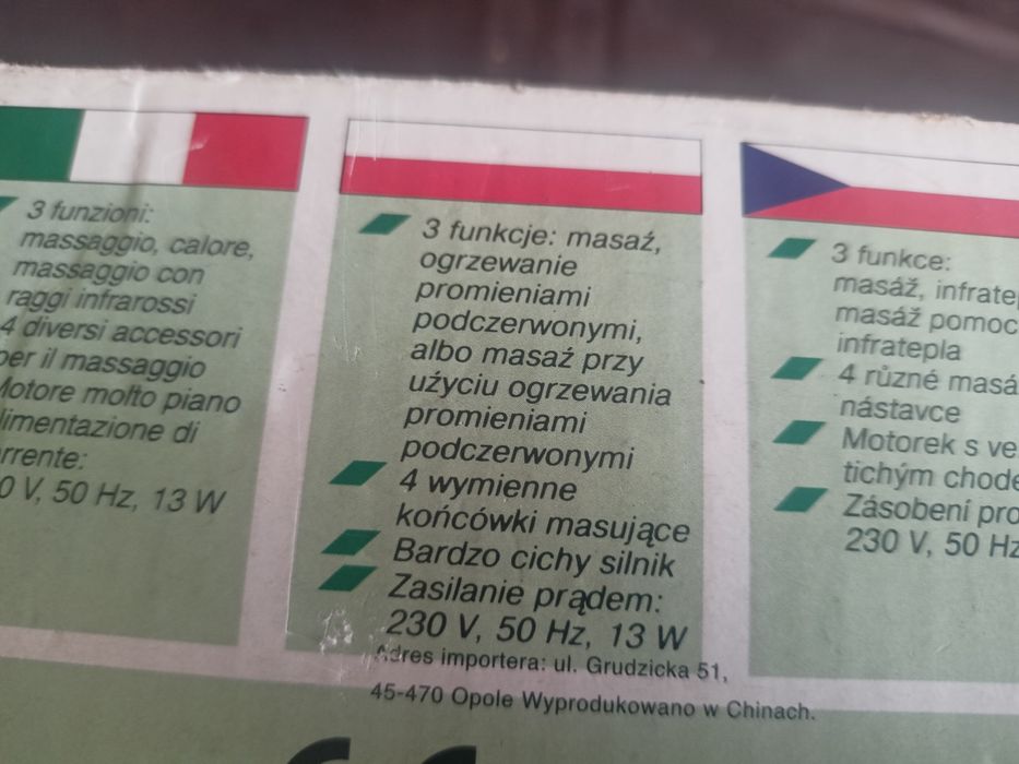 Urządzenie do masażu