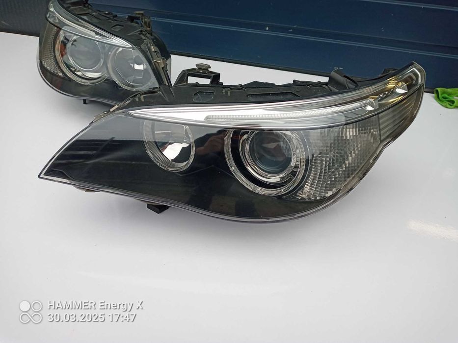 Lampa Lewa Przednia Lewy Przód Bi Xenon Bmw E60 E61 Dynamic Europa
