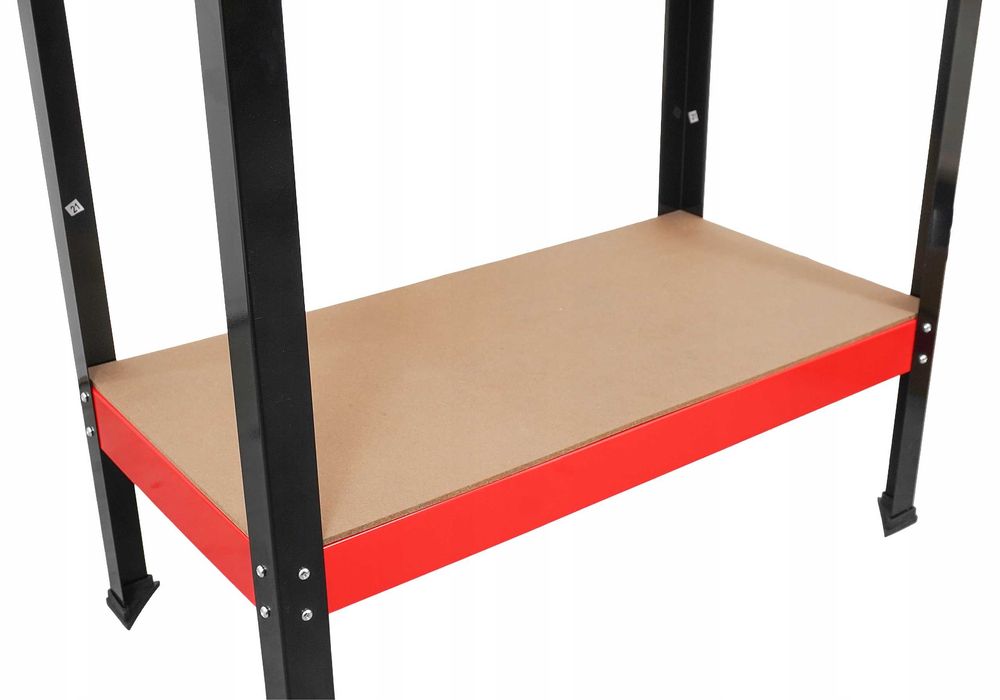 STÓŁ WARSZTATOWY Roboczy Narzędziowy Do Garażu Pracownia Blat+Haczyki