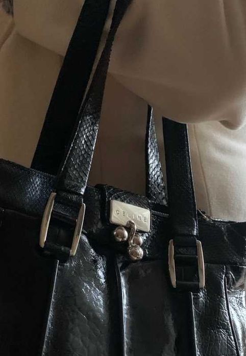 Шкіряна сумка Італія бренду Сеline