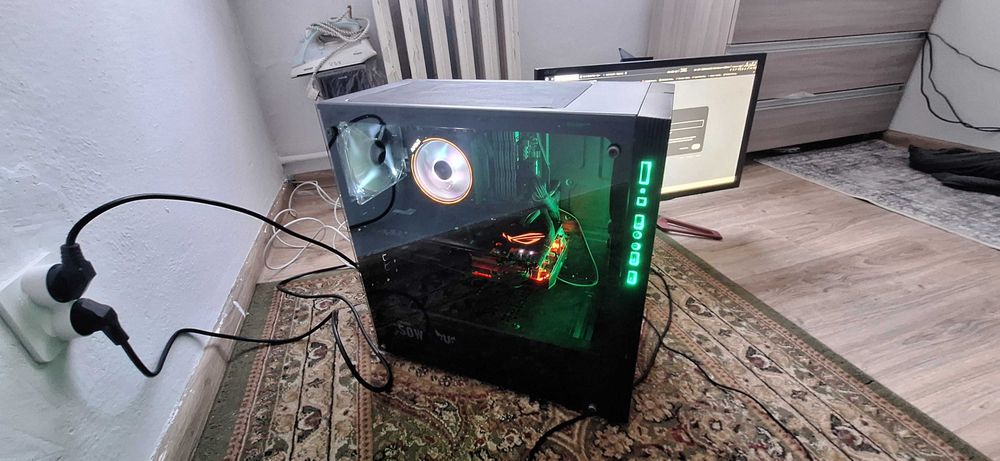 Komputer gamingowy R5 3600 rtx 2060 + monitor