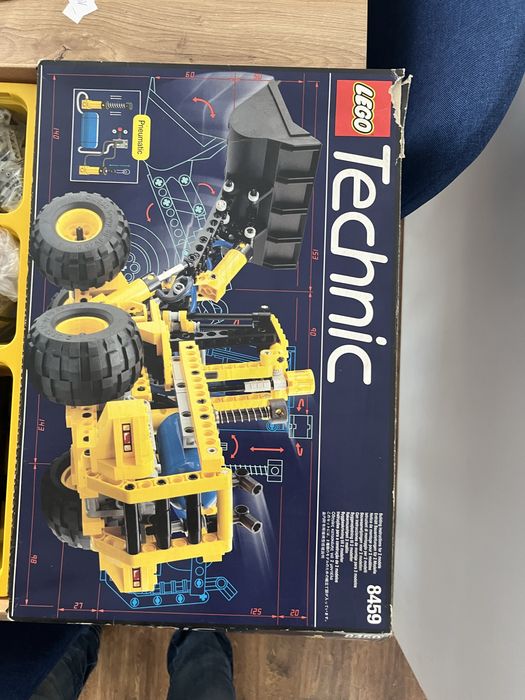 Lego Technic Ładowarka 8459  / 8439/ 8464 + pudełko + wytłoczką