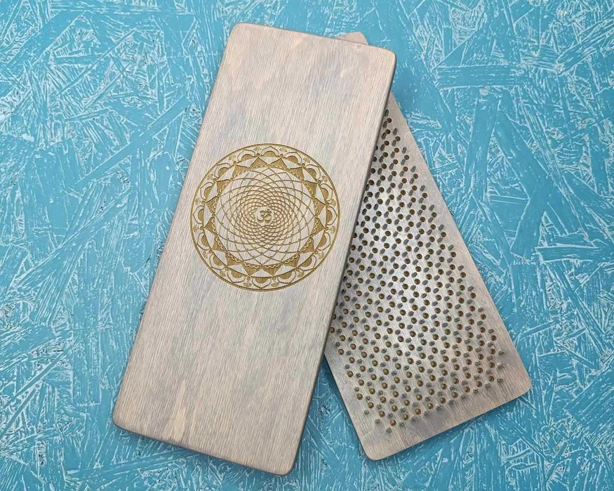 Доска Садху! Уценка. 10мм. Цветок жизни. Йога.