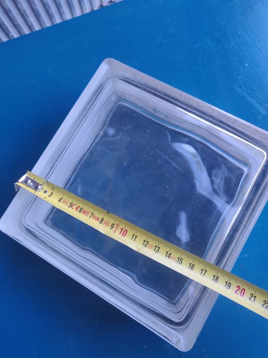 tijolos de vidro x12