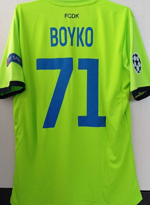 игровая футболка Динамо К Ярмоленко Украина Милевский Шапаренко Бражко