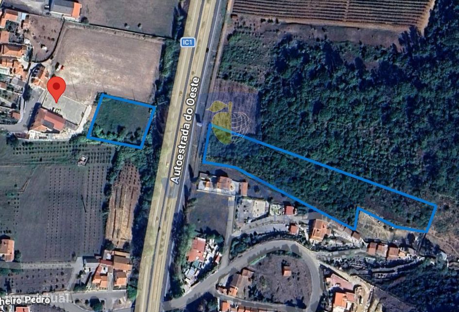 Land plot in São Mamede with construction potential and an area of