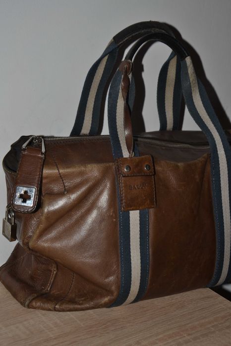 Чоловіча сумка Bally натуральна шкіра Швейцарія