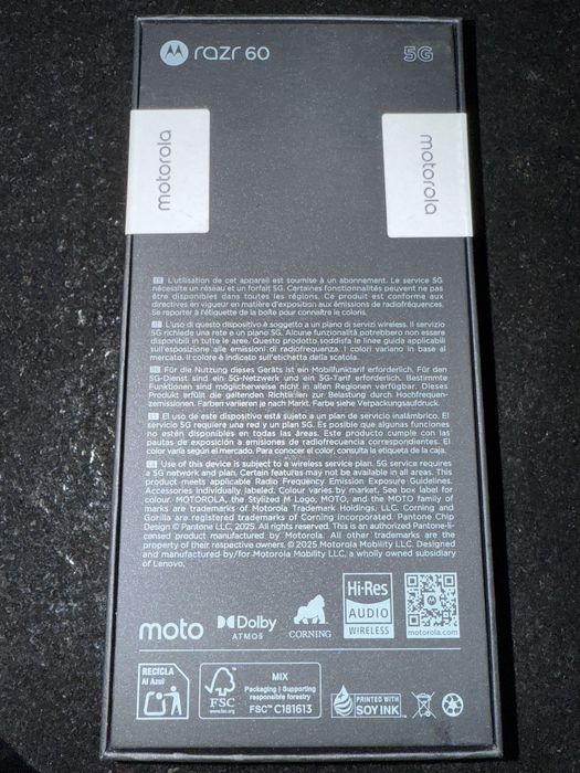 Motorola razr 60 Gibraltar Sea