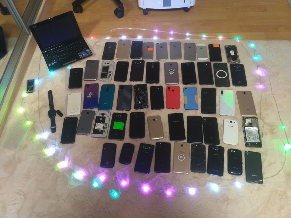 Продам все телефоны рабочие и нерабочие