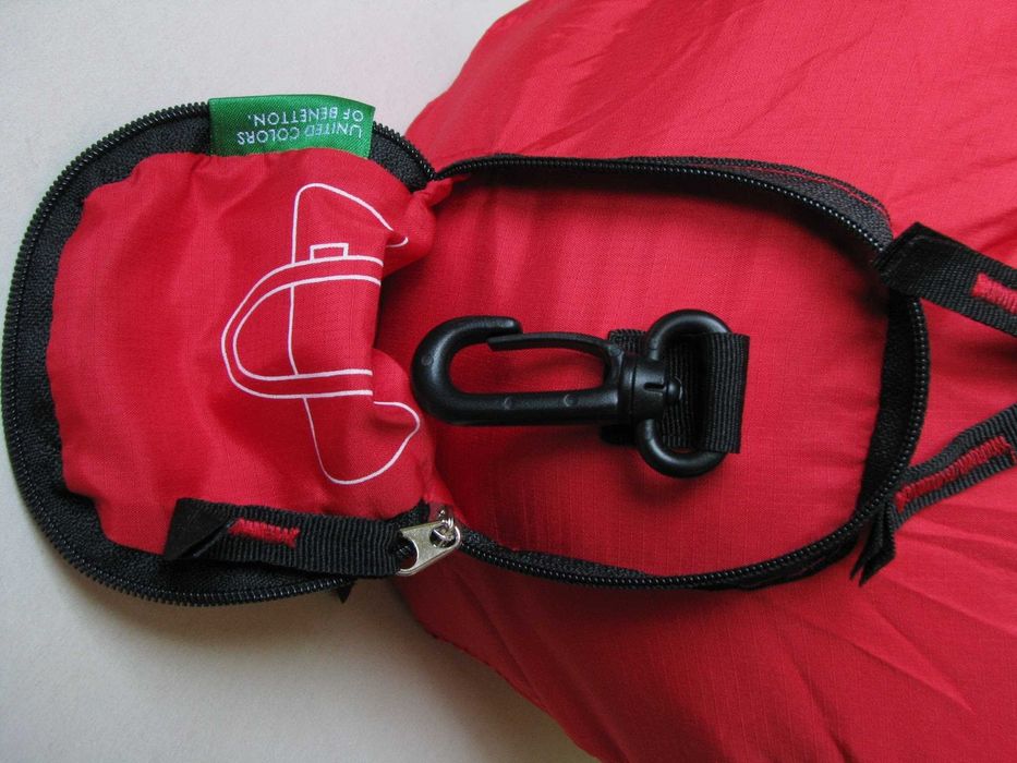 Сумка UNITED COLORS of BENETTON red 40хø20см