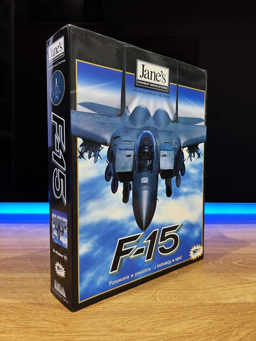 Jane's F-15 (PC PL 1998) BIG BOX polskie premierowe wydanie IPS