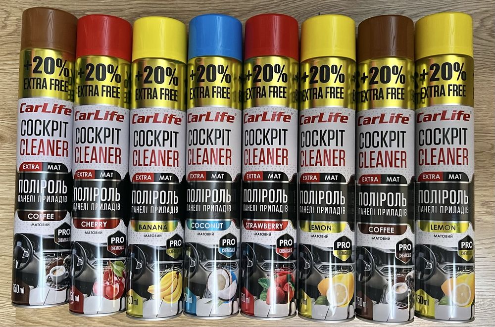 Автохімія/Очисник салона/Шкіри/Віск/Активна піна/Шампунь/Очисник шин