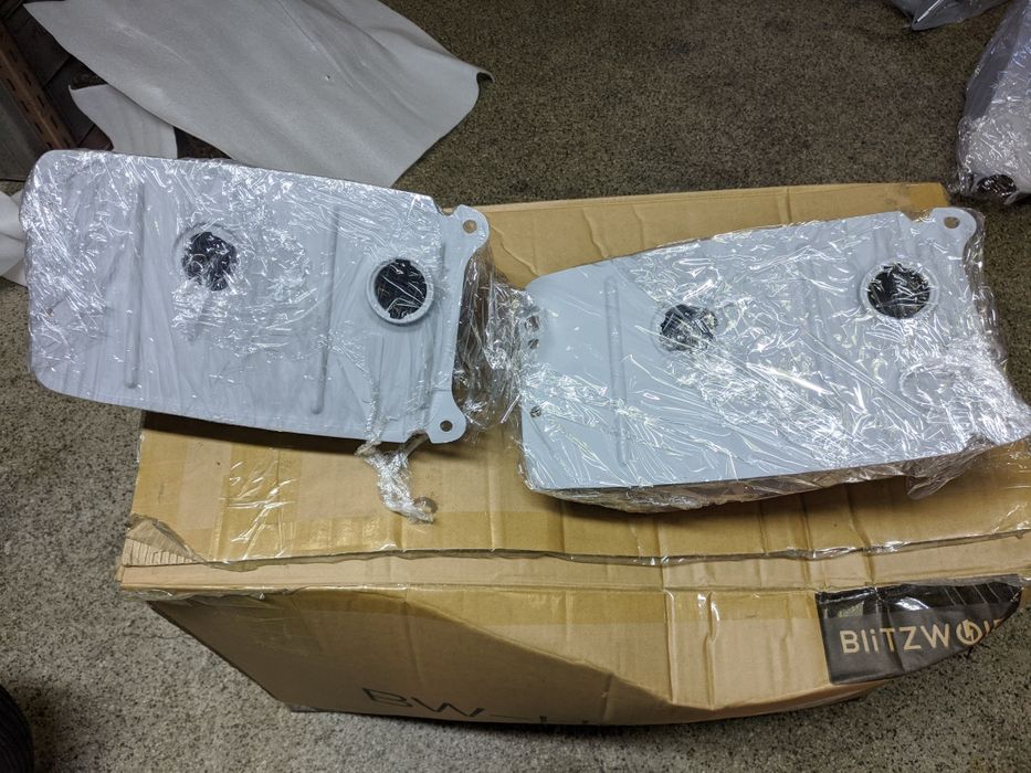 Depósitos, tampões de várias marcas