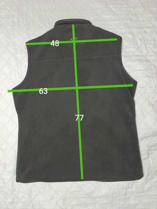 Чоловічий жилет Флісова жилетка Hoggs of Fife Woodhall Fleece Gilet (Розмір L)
