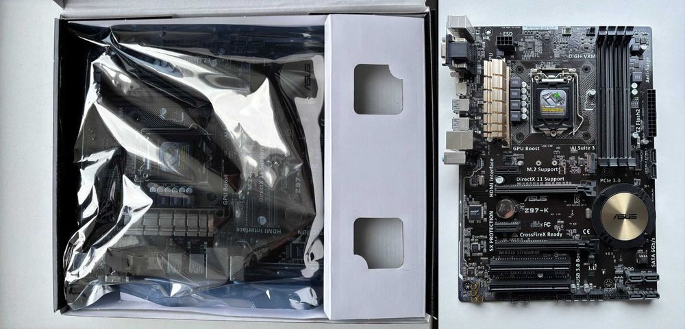 Asus Z97-K, i5 4460, Goodram DDR3, Zalman cnpsx 10 optima