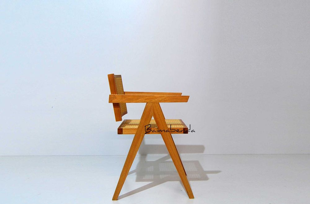 Conjunto 6 cadeiras palhinha estilo nórdico