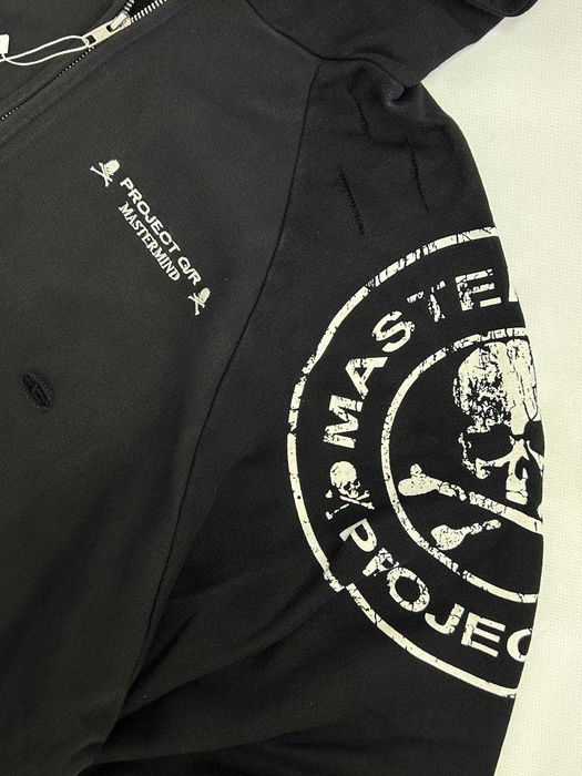 Project Grailz GR Mastermind zip up чорна зіпка зипка худи кофта худі