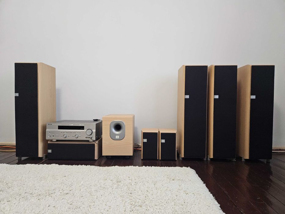 Пасивна акустика JBL Balboa повний комплект +підсилювач Yamaha RX-V559