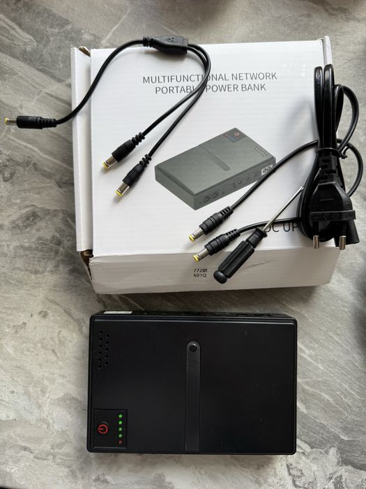 В наявності! Mini UPS 12V безперебійник для роутера