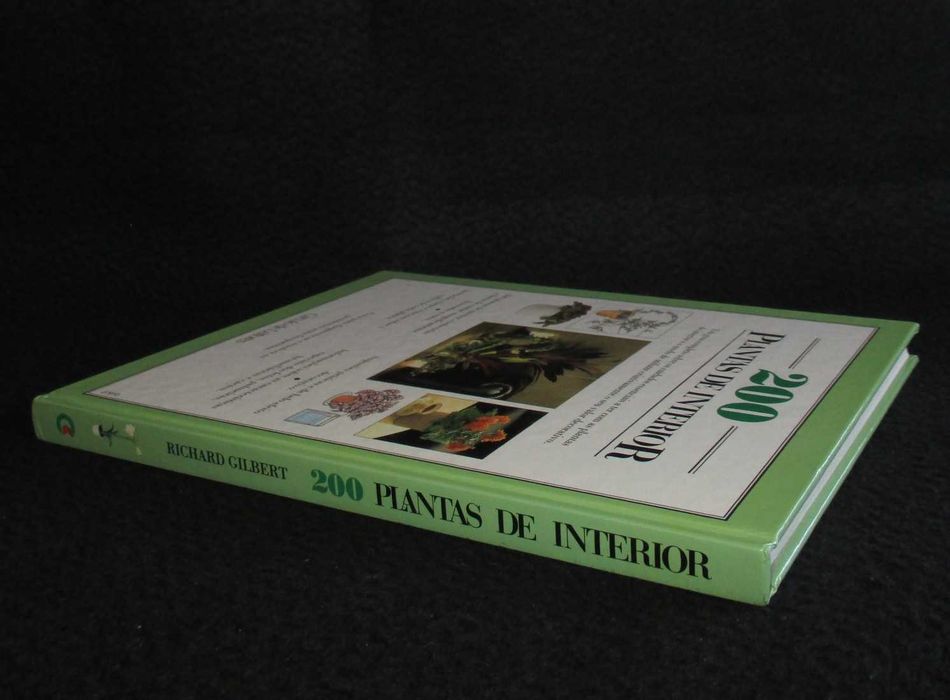 Livro 200 Plantas de Interior Richard Gilbert 1991
