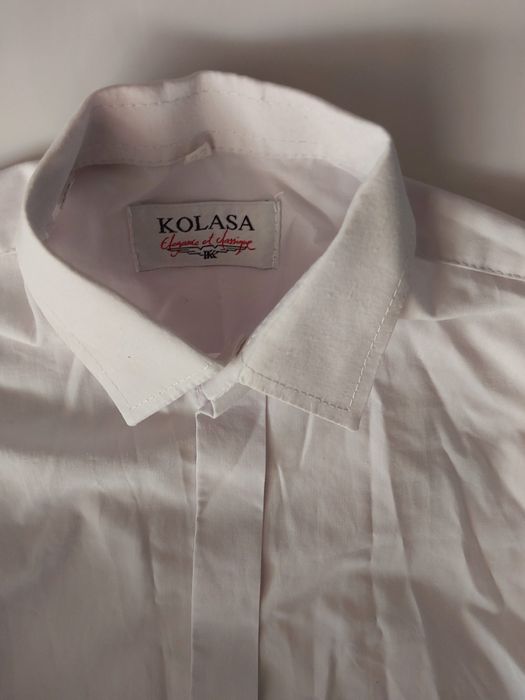 Koszula chlopięca  Kolasa ukryte guziki
