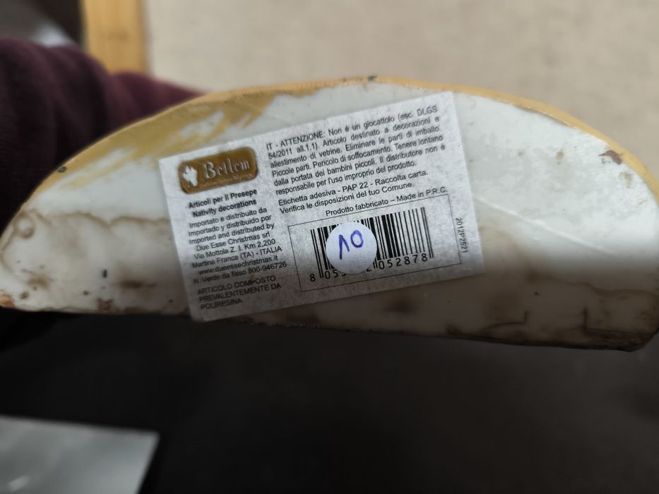 Presépio em Cerâmica
Presépio em cerâmica com figuras da Sagrada Famíl