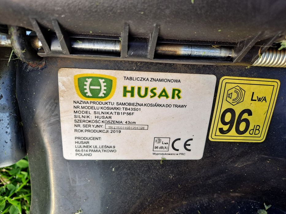 Kosiarka spalinowa z napędem HUSAR