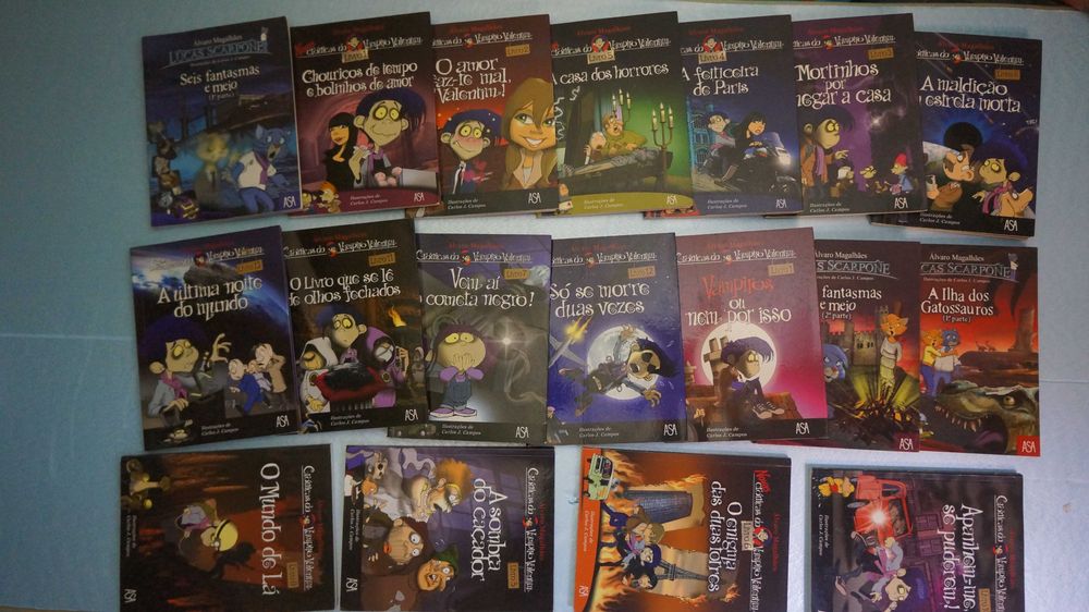 Novas crónicas do Vampiro Valentim - coleção /livros