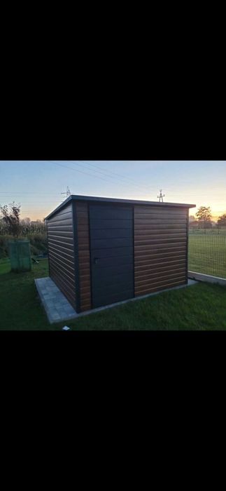 Garaże blaszane na wymiar/Hale/Wiaty/Domki ogrodowe