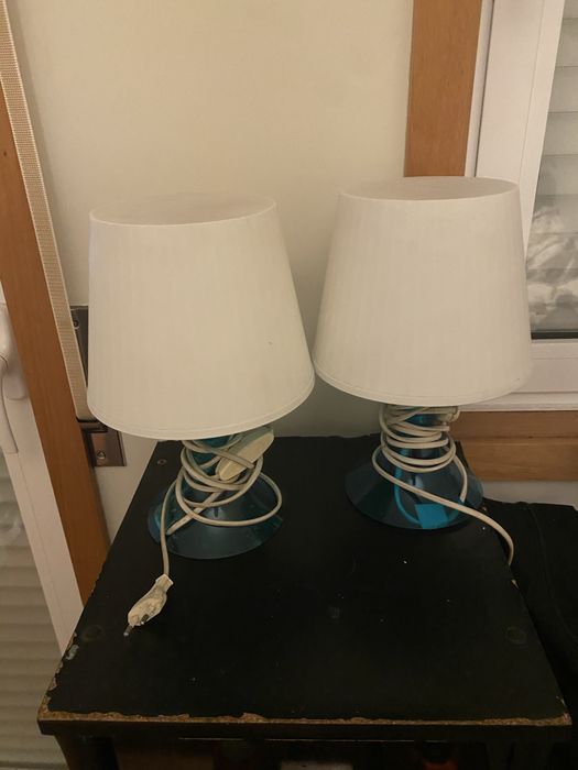 Abajur Moderno - Os dois.