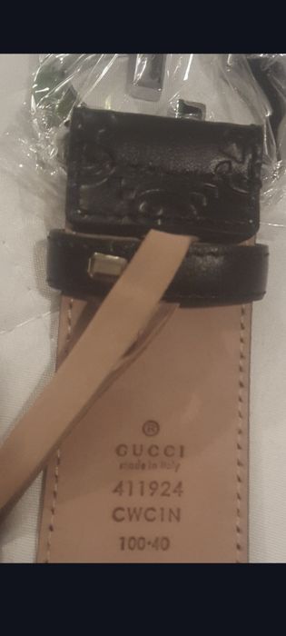 Pasek Gucci skórzany