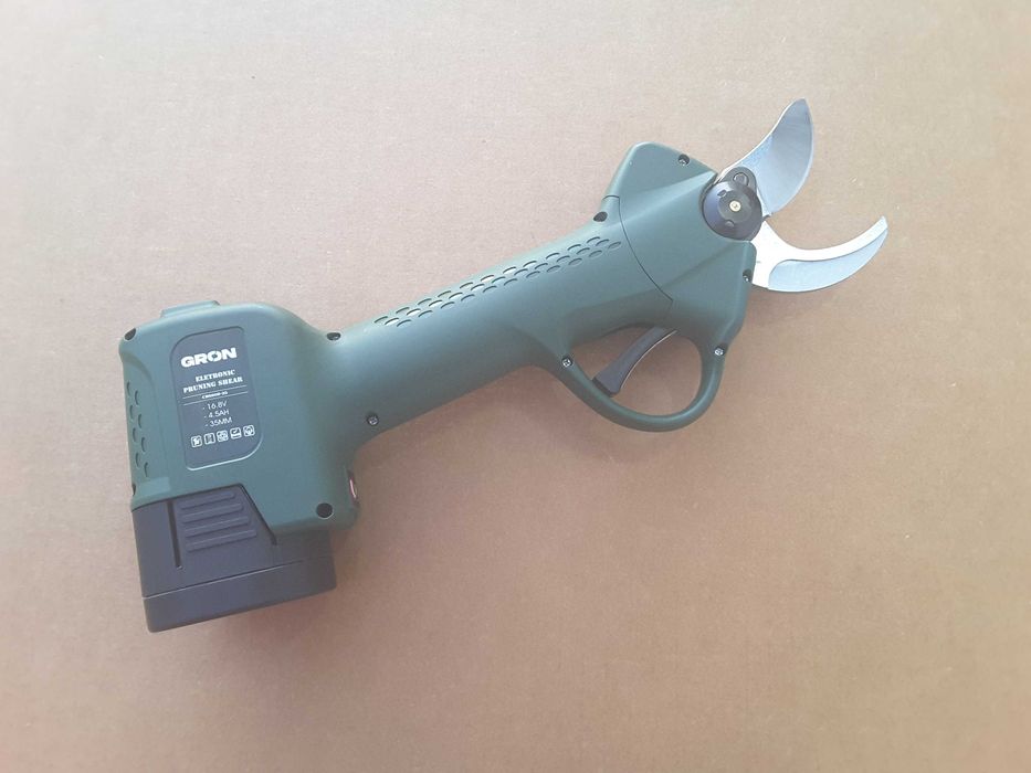 Tesoura elétrica Gron SDS 000 35 sem fio corte de 35 mm - 2 baterias