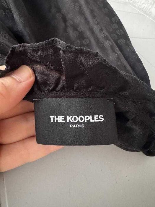THE KOOPLES PARIS Сукня чорна міні шовк S