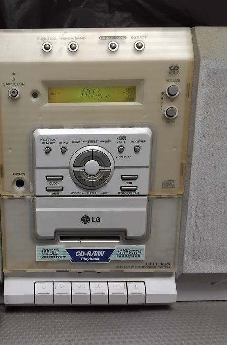 LG aparelhagem de som com colunas