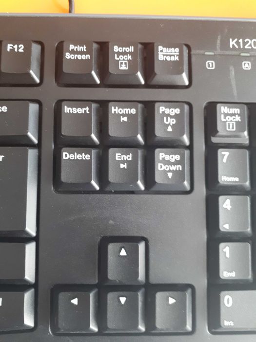 Нова Клавіатура Logitech K120 USB UKR Black дротова ціна лише 175 грн.