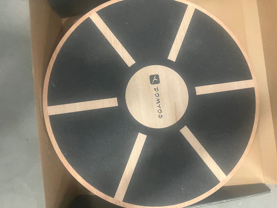 Balance board para fortalecer os músculos