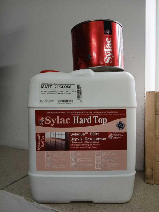Лак поліуретан-акриловий паркетний 2K Sylac P901 Hard Top