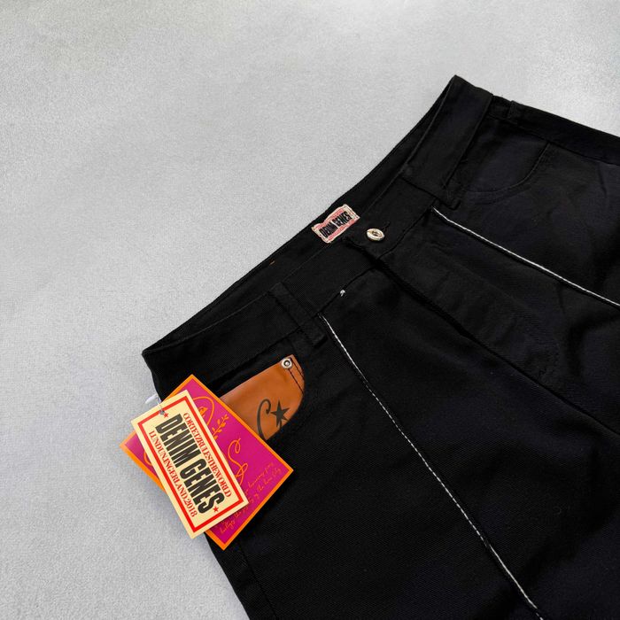 Джинсові шорти Corteiz C-Star Denim Джинсовые Шорты Кортез Черные Синие Голубые