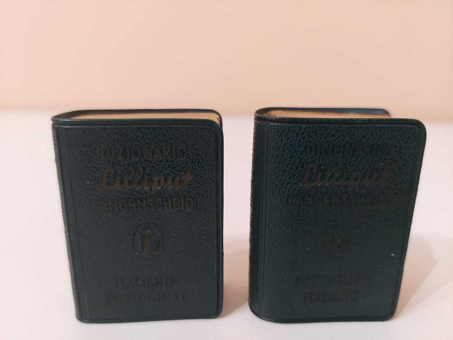 Mini Dicionários Lilliput Langenscheidt (1955) – Italiano/Português